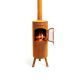 12. BF Bongiano LP rostiger Gartenkamin