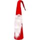 19. Set roter dekorativer Weihnachtsmänner 60, 70, 80 cm