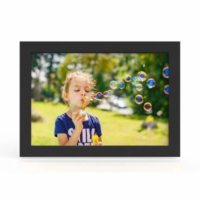 12. Wozinsky WRC-32 10,1" Digitaler Bilderrahmen mit Frameo 32GB App - Schwarz
