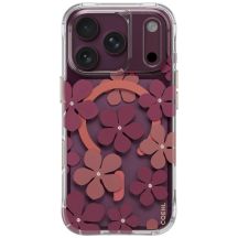 Uniq Coehl Mila Magnetische Ladehülle für iPhone 18 Pro / 17 Pro – Burgunderrot