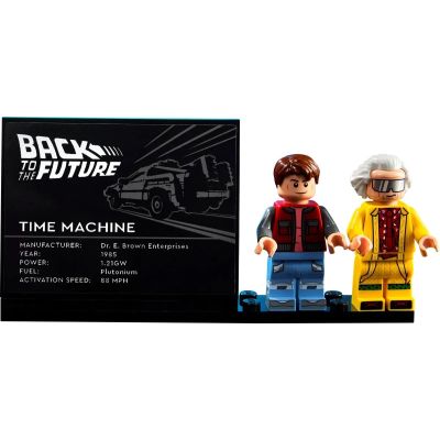 9. LEGO Creator Expert 10300 – Zurück in die Zukunft Zeitmaschine