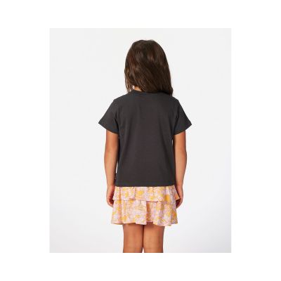 4. RIP CURL Rainbow Tropics Art Tee - Mädchen Schwarz