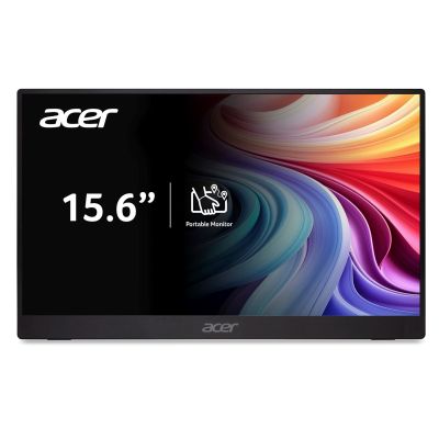 Acer PM161QB1bmiuux Tragbarer Monitor Schwarz 39,6 cm (15,6") 1920 x 1080 px