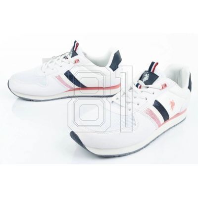 9. US Polo ASSN Schuhe W NOBIK003A-WHI