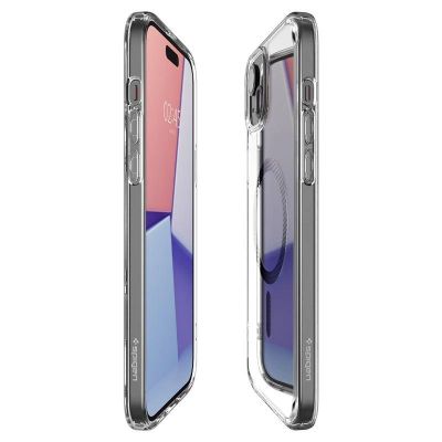13. Spigen Ultra Hybrid MagSafe Hülle für iPhone 15 Plus – Carbon