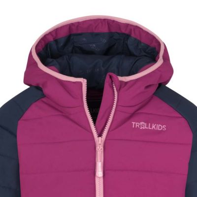3. Trollkids Kinder Hafjell Schneejacke PRO mit Kapuze, wasserdicht, rosa (514-182)