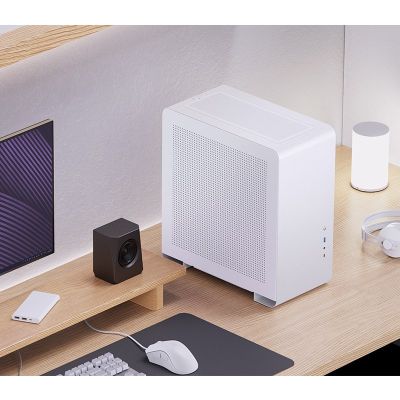 14. Jonsbo U4 Pro Mesh Midi-Tower - Weiß