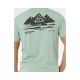 4. RIP CURL Vaporcool Search Peak Tee Grün