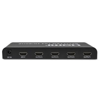 8. QOLTEC Splitter 4xHDMI 4Kx2K | 6GB/s | 60Hz
