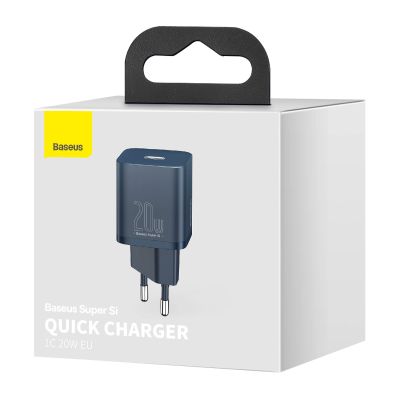 5. Baseus Super Si 1C Schnellladegerät USB Typ C 20 W Power Delivery blau (CCSUP-B03)