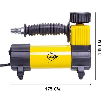 50. DUNLOP REISEKOMPRESSORPUMPE 12V DC 100psi