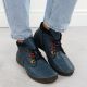 12. Gefütterte komfortable blaue Damenstiefeletten Rieker 52544-14