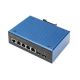 4+2-Port L2 Managed Gigabit Ethernet Industrie-Switch 4 x GE RJ45 + 2 SFP-Port