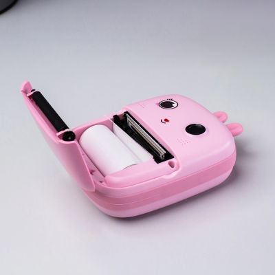 7. Mini-Thermodrucker für Kinder mit Kamera und Camcorder - Rosa