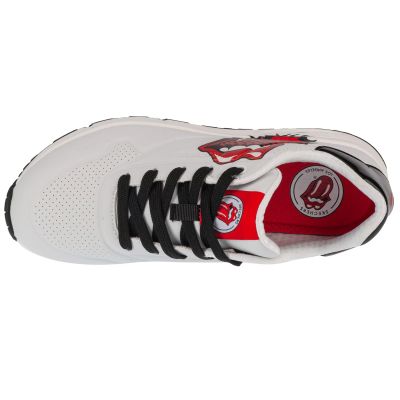 3. Skechers Uno-Rolling Stones Single 177965-WBK Weiß 35.5