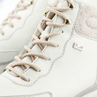 17. Rieker W RKR720 isolierte Sportstiefel, weiß