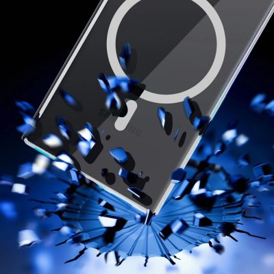 15. 3mk Clear MagCase Hülle für Samsung Galaxy S23 Ultra – transparent