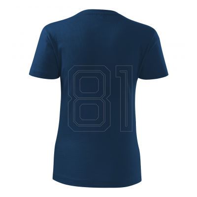 3. Malfini Classic New W T-Shirt MLI-13387 dunkelblau