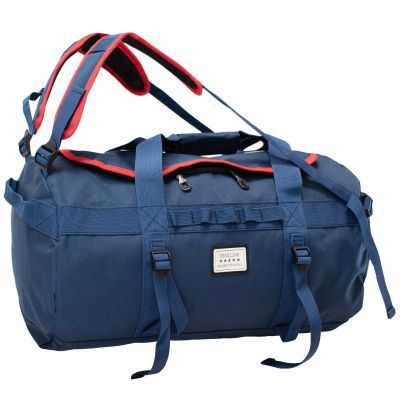 3. FITNESS-/REISETASCHE A3051 MARINEBLAU-ROT SEMI LINE