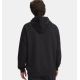 4. Under Armour Rival Fleece Logo Hoodie mit Kapuze – Schwarz/Weiß