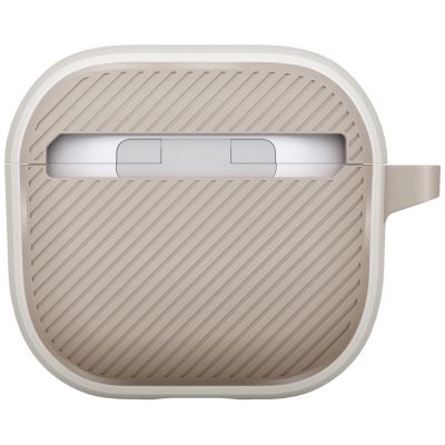 4. Uniq Clyde Lock Case für AirPods 4 – Beige