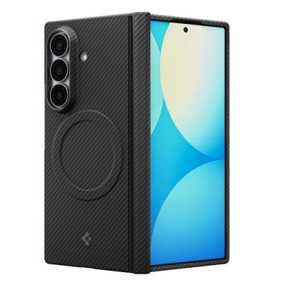 3. Spigen AirSkin Aramid MagFit MagSafe Hülle für Samsung Galaxy Z Fold 8 Ultra – Schwarz