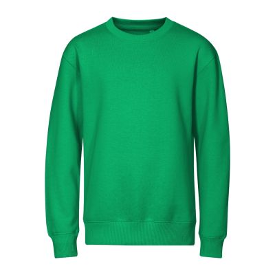 2. Kinder-Sweatshirt mit Rundhalsausschnitt (Grasgrün)