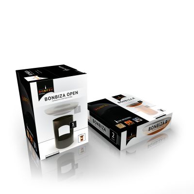 9. BONFEU GARTENFEUERSTELLE BONBIZA OFFEN SCHWARZ