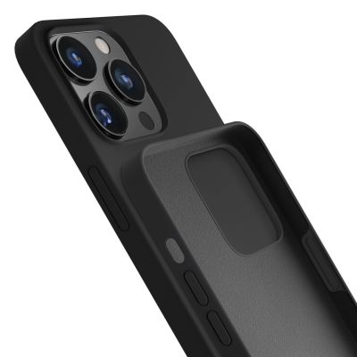 11. 3mk Silikonhülle für iPhone 16 Pro Max – Schwarz