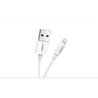 17. Ugreen US155 20728 USB-A / Lightning MFi 2,4A Kabel 1m - Weiß