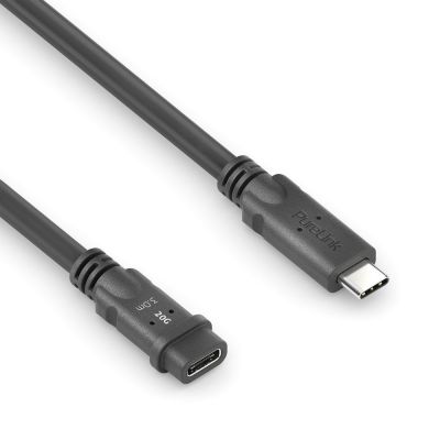 3. USB4 Gen2 USB-C Stecker/Buchse passives Verlängerungskabel 3 m