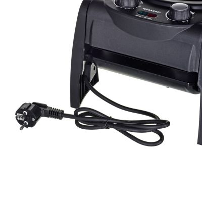 9. G3Ferrari G1003210 Plus evo schwarzer 2-Stein-Pizzaofen