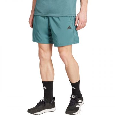 Herren adidas Train Essentials Woven Trainingsshorts Grün JW2493