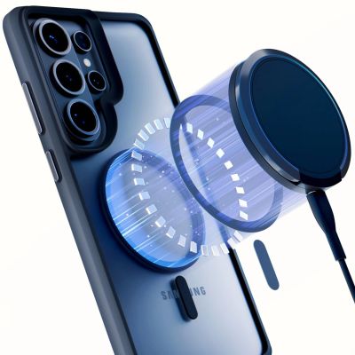 2. 3mk Satin Armor MagCase für Samsung Galaxy S26 Ultra – Transparent Schwarz