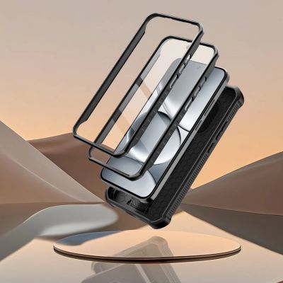 3. Tech-Protect Kevlar Cam+ 2er-Set Schutzhülle für Xiaomi Redmi Note 15 Pro 5G – Schwarz