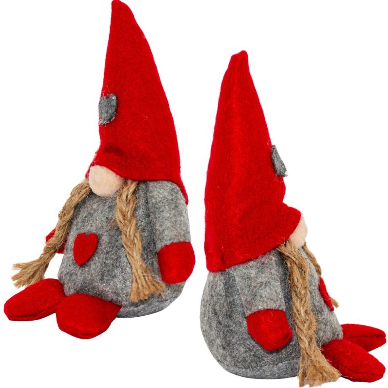 6. Weihnachtsmann-Mädchen, 14 cm