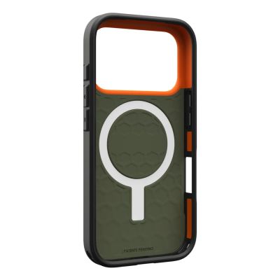 Urban Armor Gear 114545117297 Handyhülle 16 cm (6,3") Olivgrün, Orange