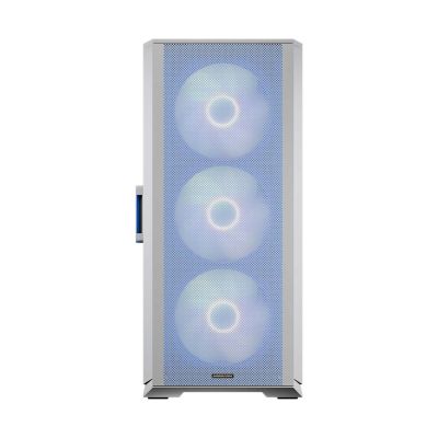 17. MODECOM HORIZON ARGB FLOW MIDI USB TYP-C GEHÄUSE WEISS