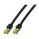 EFB Elektronik MK7001.25B Netzwerkkabel Schwarz 25m Cat6a S/FTP (S-STP)