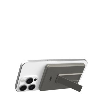 15. UAG Ultra Slim 5K Powerbank - 5000 mAh Powerbank mit Ständer, 10W kabelloses Laden, MagSafe kompatibel, Kabel im Lieferumfang enthalten (Titan)