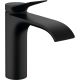 Hansgrohe Vivenis Einhebel-Waschtischarmatur 110 mit Lift-Up-Ablauf, matt schwarz
