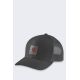 Carhartt Twill Mesh-Back Logo Patch Cap - schwarz
