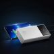 7. Baseus Star-Lord 20000mAh 22,5W Powerbank mit Digitalanzeige und 30cm USB-C 3A Kabel – Weiß
