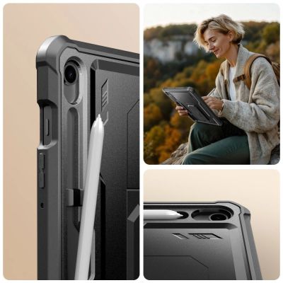 2. Tech-Protect Kevlar Pro Schutzhülle für Samsung Galaxy Tab S9 – Schwarz