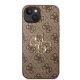 3. Guess GUHCP15S4GMGBR iPhone 15 6,1" braun/braunes Hardcase 4G Big Metal Logo