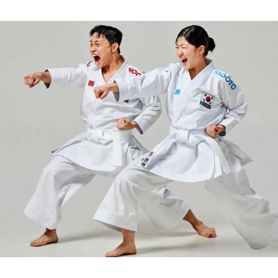 8. Weißer Kimonogürtel - MTX Karate WKF | MOOTO