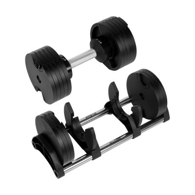 13. REBEL ACTIVE VERSTELLBARE HANTEL AUS GUSSEISEN AUTOMATISCH 36KG, 2KG HUB RBA-2332-36