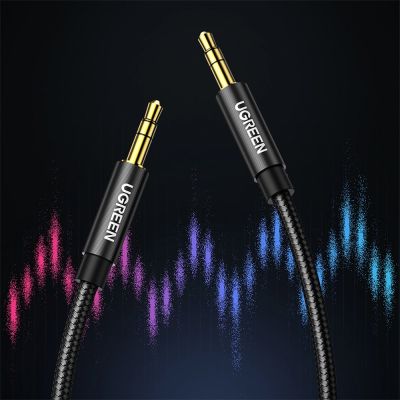 7. Ugreen Audiokabel 2 x Miniklinke 3,5 mm 2 m schwarz (50363 AV112)