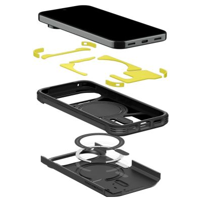 8. Spigen Tough Armor Mag MagSafe Hülle für Google Pixel 11 Pro - Schwarz