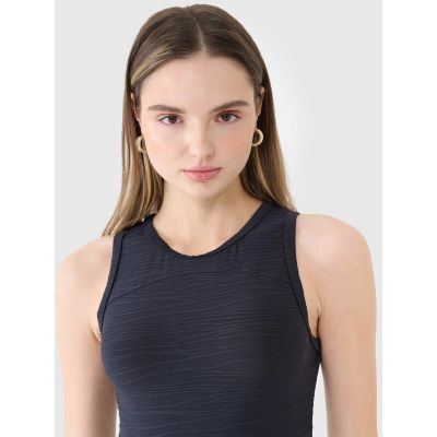 Damen-Bodysuit mit Rückenausschnitt 4F 4FWSS25TBODF005-20S